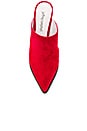 view 4 of 5 TACONES PALATINE in Red Suede