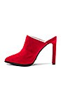 view 5 of 5 TACONES PALATINE in Red Suede