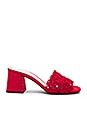 view 1 of 5 Tiza Heel in Red Suede