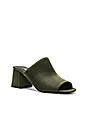 view 2 of 5 Perpetua Heels in Olive Satin
