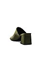 view 3 of 5 Perpetua Heels in Olive Satin