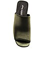 view 4 of 5 Perpetua Heels in Olive Satin