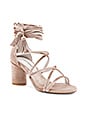 view 2 of 5 Despina Sandals in Champagne Velvet