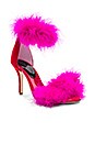 view 2 of 5 Inaba Feather Heel in Red & Fuchsia