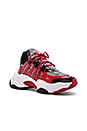 view 2 of 6 Wifi Sneaker in Red Patent Plaid