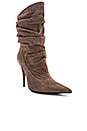 view 2 of 5 Erotic Boot in Taupe Suede