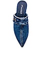 view 4 of 5 Billy Jean Mule in Blue Denim