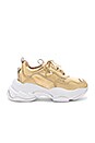 view 1 of 5 LoFi Sneaker in Gold Crinkle