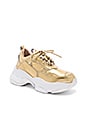 view 2 of 5 LoFi Sneaker in Gold Crinkle