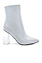 view 1 of 5 Lustful Bootie in Iridescent Clear