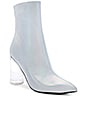 view 2 of 5 Lustful Bootie in Iridescent Clear