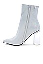 view 5 of 5 Lustful Bootie in Iridescent Clear