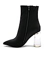 view 5 of 5 BOTTINES LUSTFUL in Black Neoprene & Clear