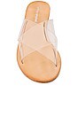 view 4 of 5 Bronwen Sandal in Clear & Natural