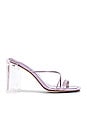 view 1 of 5 ESCARPINS MURAL HI in Lilac Patent & Clear