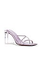 view 2 of 5 ESCARPINS MURAL HI in Lilac Patent & Clear