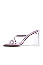 view 5 of 5 ESCARPINS MURAL HI in Lilac Patent & Clear