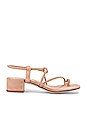 view 1 of 5 Zella Sandal in Nude Suede