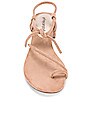 view 4 of 5 Zella Sandal in Nude Suede