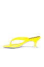 view 5 of 5 Brink Sandal in Yellow Neon