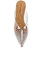 view 4 of 5 Drizella Mule in Clear & Nude Suede