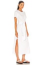 view 2 of 3 ROBE MI-LONGUE SARA in White