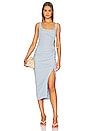 view 1 of 3 Rumer Cut Out Tank Dress in Glacier Melange