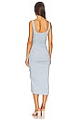view 3 of 3 Rumer Cut Out Tank Dress in Glacier Melange