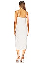 view 3 of 3 Moira Bustier Midi Dress in White