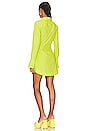 view 3 of 3 Colbi Shirt Dress in Acid Lime