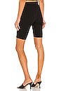 view 3 of 4 Morgan Biker Short in Black