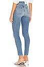 view 3 of 4 Rae High Waisted Skinny Ankle Jean With Dart in Vintage Melrose