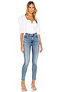 view 4 of 4 Rae High Waisted Skinny Ankle Jean With Dart in Vintage Melrose