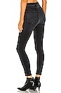 view 3 of 4 Rae High Waisted Skinny Ankle Jean With Dart in Noir