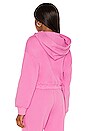 view 3 of 4 Annie Organic Terry Oversized Sweatshirt in Orchid