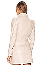 view 3 of 4 Wyatt Faux Leather Jacket in Ceramic