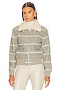 view 2 of 5 BLOUSON CARLYLE in Gray Plaid