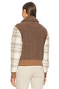 view 4 of 5 BLOUSON in Taupe Plaid