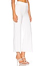 view 2 of 4 Celia Everyday Rib Cropped Wide Leg Pant in White