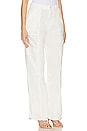 view 3 of 4 Calista Utility Pant in White