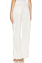 view 4 of 4 Calista Utility Pant in White