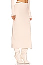 view 2 of 4 Archie Cutout Midi Skirt in Ceramic
