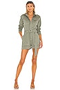 view 1 of 3 Darcy Romper in Eucalyptus