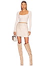 view 4 of 4 Zoella Melange Bustier top in Ceramic