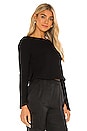 view 2 of 4 Alba Off Shoulder Top in Black