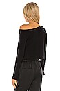 view 3 of 4 Alba Off Shoulder Top in Black