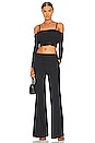 view 5 of 5 Sheena Off Shoulder Bustier Top in Black
