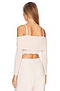 view 4 of 5 Sheena Off Shoulder Bustier Top in Ceramic