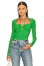 view 1 of 4 Merritt Cutout Top in Parrot