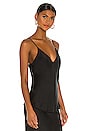 view 2 of 4 Simone Bias Cami in Black